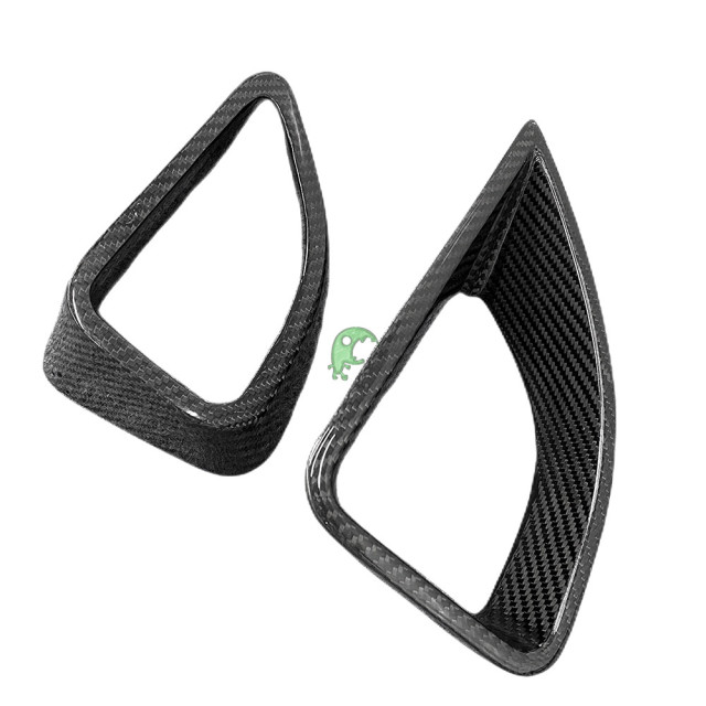 Speed Freak Style Dry Carbon Fiber Front Bumper Vents For Mercedes Benz GLE Class 450 2020-Present