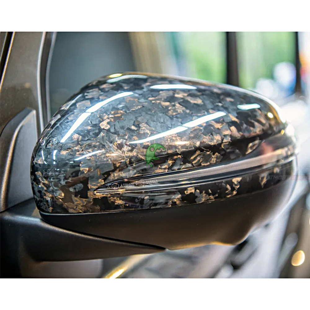 Forgerd Dry Carbon Fiber Mirror Cover (replacement) For Mercedes Benz G-Class W464 AMG G63 2018-2020