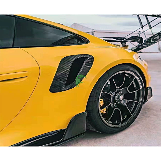 Dry Carbon Fiber Side Air Vents For Porsche 911 992 Turbos 2018-Present