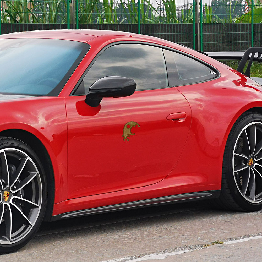 GT3 Style Dry Carbon Fiber Side Skirt For Porsche 911 992 Carrera & S 2018-Present
