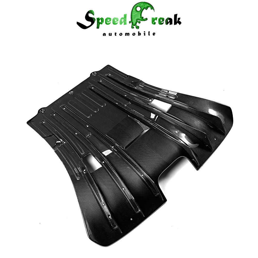 GT3 Style Dry Carbon Fiber Rear Diffuser For Porsche 911 992 Carrera & S 2018-Present