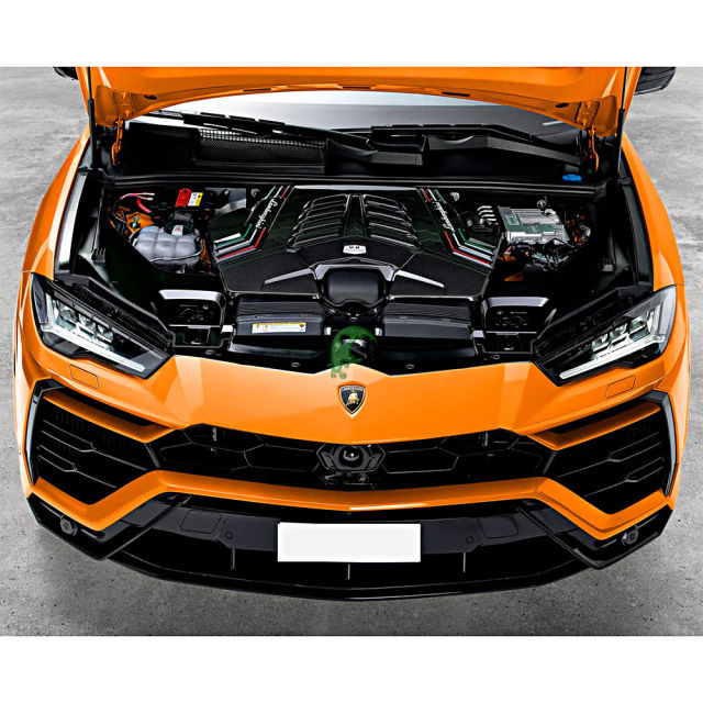 Dry Carbon Fiber Engine Panels Cover For Lamborghini URUS 2018-2021