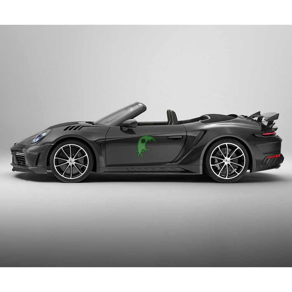 Topcar Style Half Dry Carbon Fiber Front Fenders For Porsche 911 992 Carrera & S 2018-Present