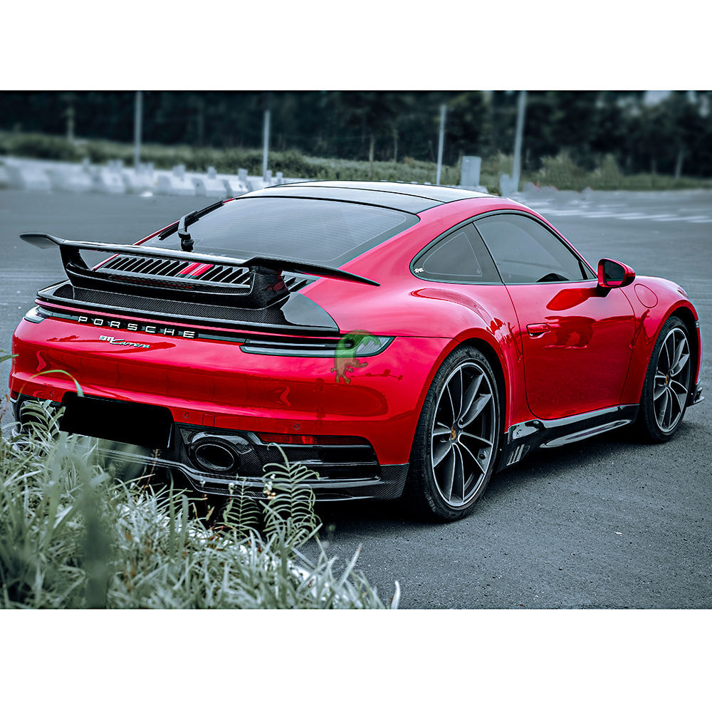 Speed Freak Style Dry Carbon Fiber Side Skirt For Porsche 911 992 Carrera & S 2018-Present
