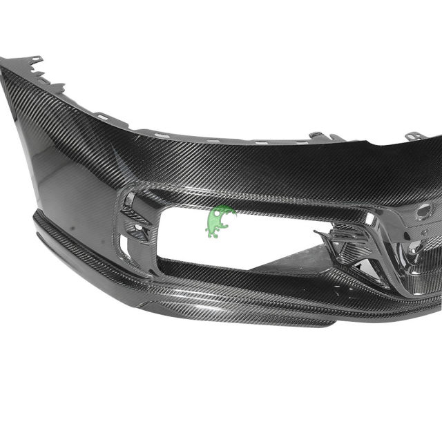 TechArt Style Dry Carbon Fiber Front Bumper For Porsche 911 992 Carrera &amp; S 2018-Present