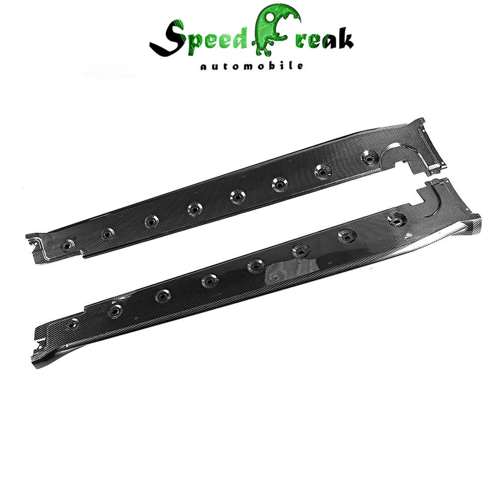 GT3 Style Dry Carbon Fiber Side Skirt For Porsche 911 992 Carrera & S 2018-Present
