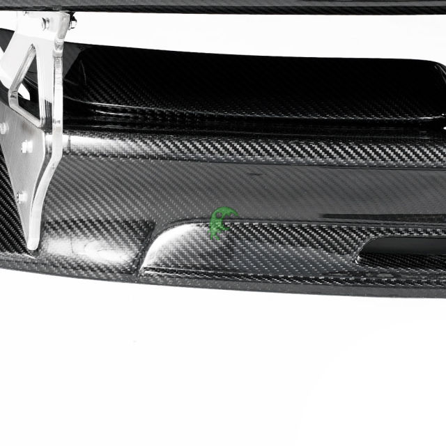 Techart Style Dry Carbon Fiber Rear Spoiler Wing For Porsche 911 992 Carrera 2018-Present