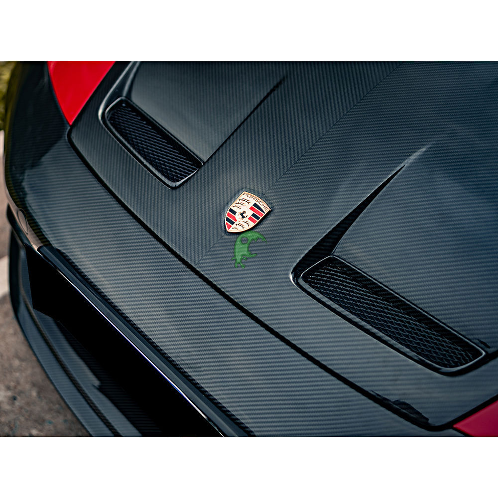 GT3 Style Dry Carbon Fiber Hood For Porsche 911 992 Carrera & S 2018-Present