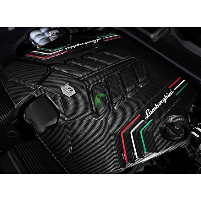 Dry Carbon Fiber Engine Panels Cover For Lamborghini URUS 2018-2021