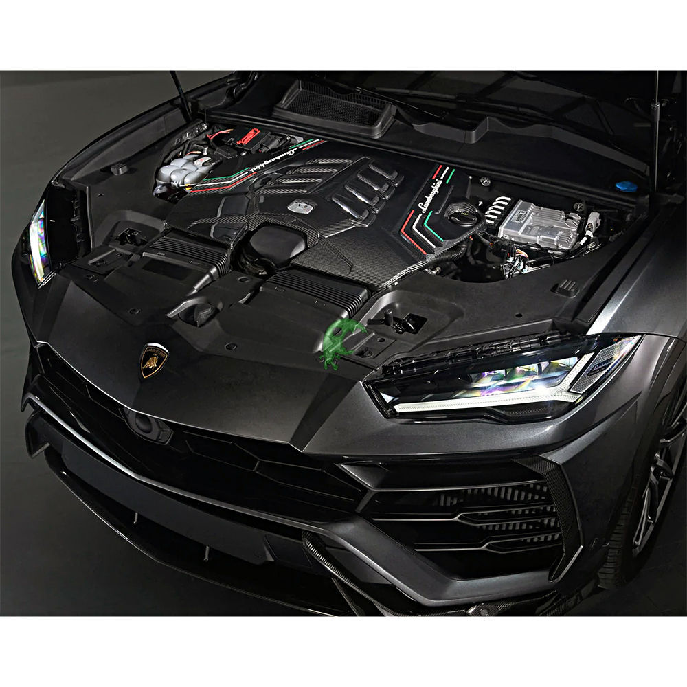 Dry Carbon Fiber Engine Panels Cover For Lamborghini URUS 2018-2021