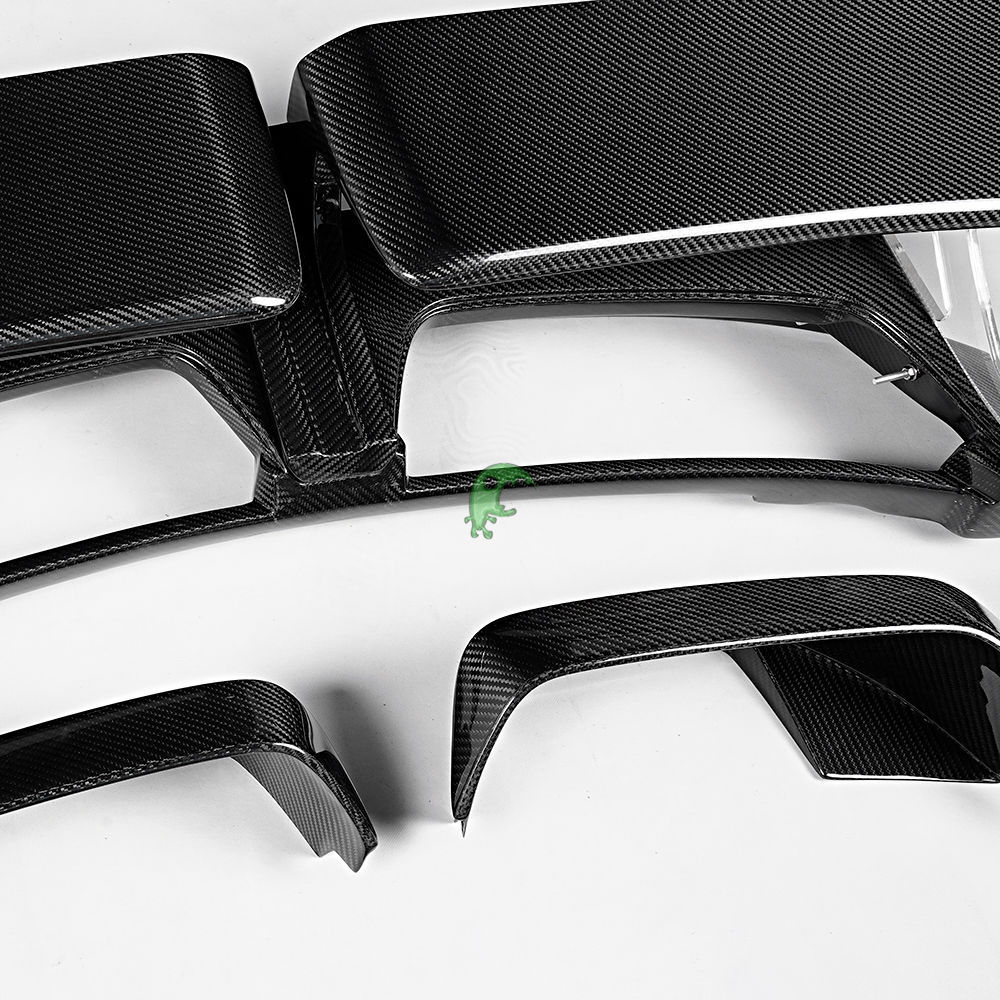 Techart Style Dry Carbon Fiber Rear Spoiler Wing For Porsche 911 992 Carrera 2018-Present