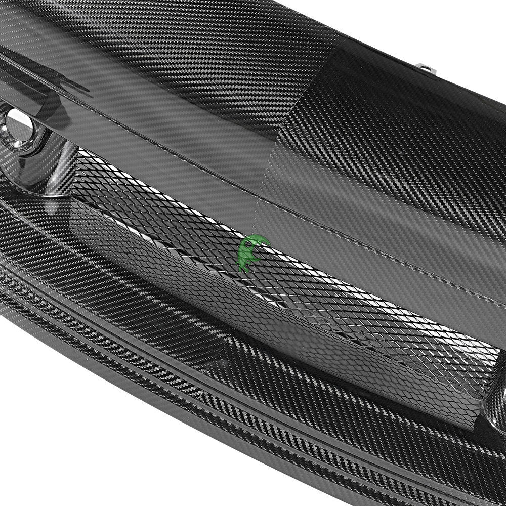 TechArt Style Dry Carbon Fiber Front Bumper For Porsche 911 992 Carrera & S 2018-Present