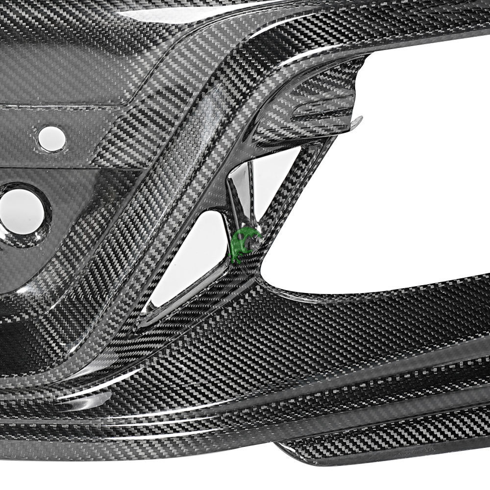 TechArt Style Dry Carbon Fiber Front Bumper For Porsche 911 992 Carrera & S 2018-Present