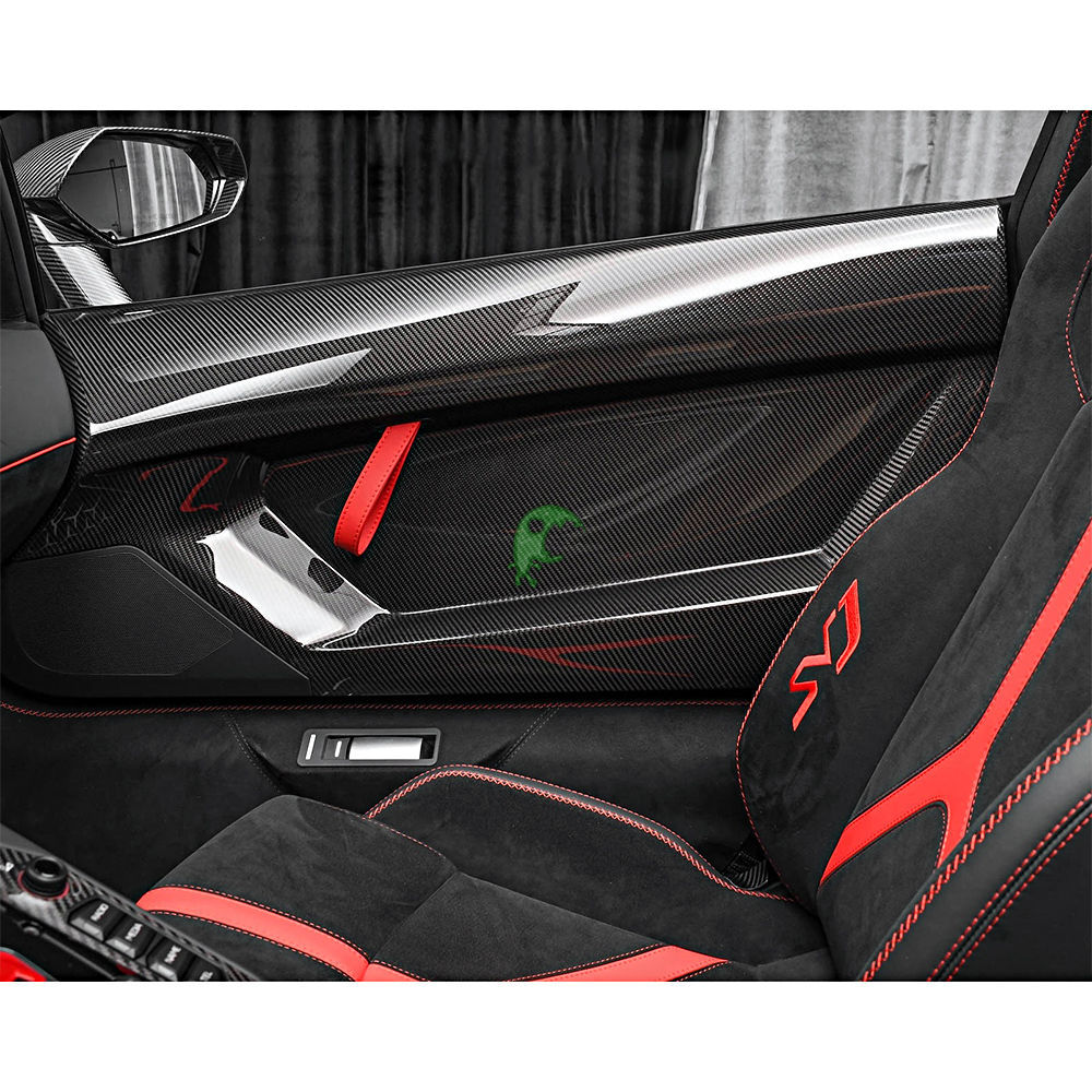SVJ Style Dry Carbon Fiber Inner Door Panels For Aventador LP700-4 LP720 LP750
