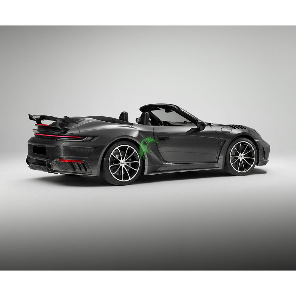 Topcar Style Half Dry Carbon Fiber Front Fenders For Porsche 911 992 Carrera & S 2018-Present