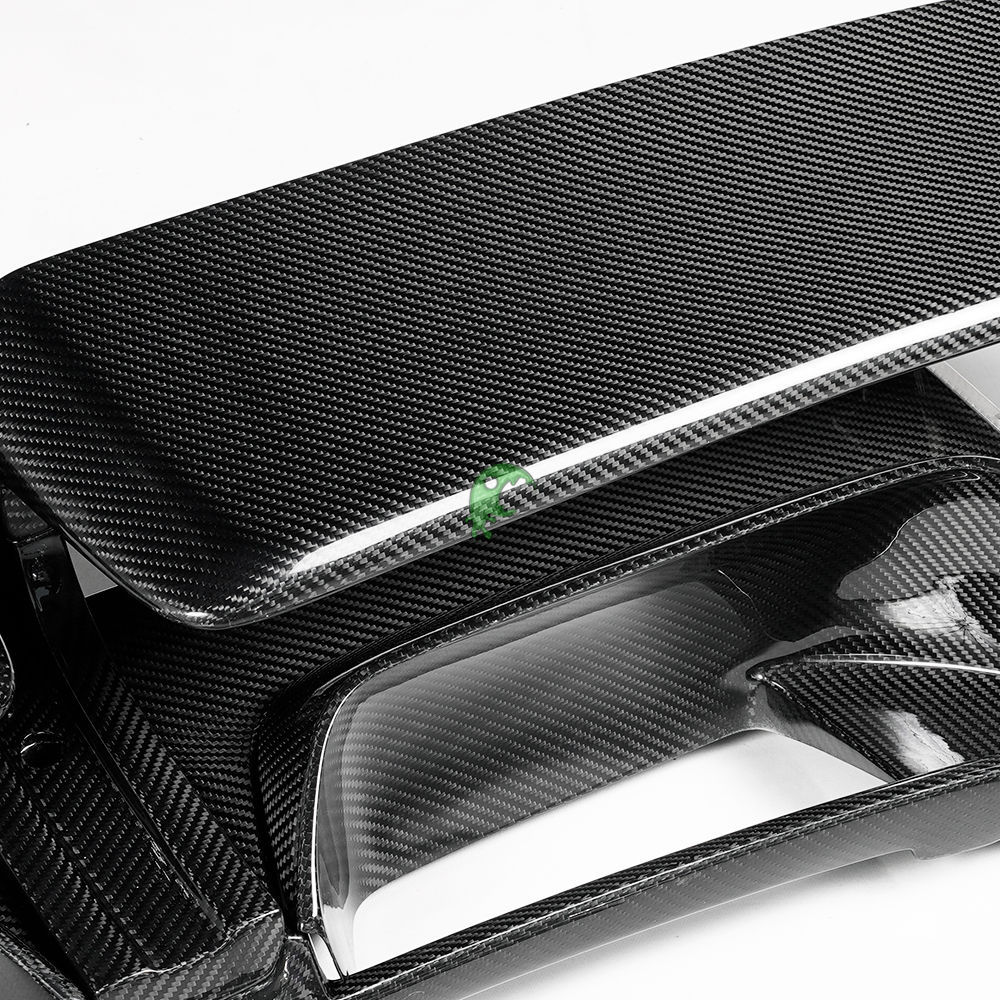 Techart Style Dry Carbon Fiber Rear Spoiler Wing For Porsche 911 992 Carrera 2018-Present