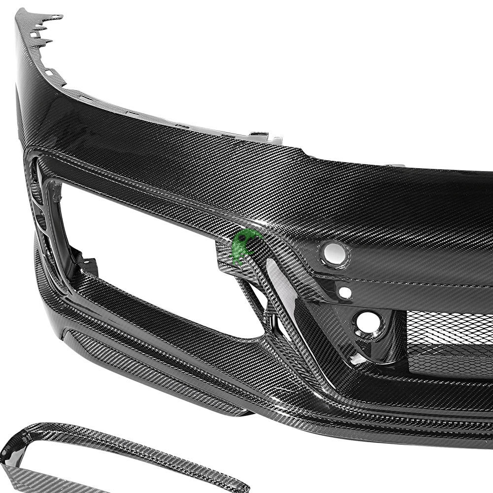 TechArt Style Dry Carbon Fiber Front Bumper For Porsche 911 992 Carrera & S 2018-Present