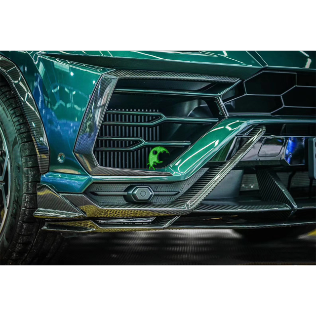 TopCar Style Dry Carbon Fiber Front Lip For Lamborghini URUS 2018-2020