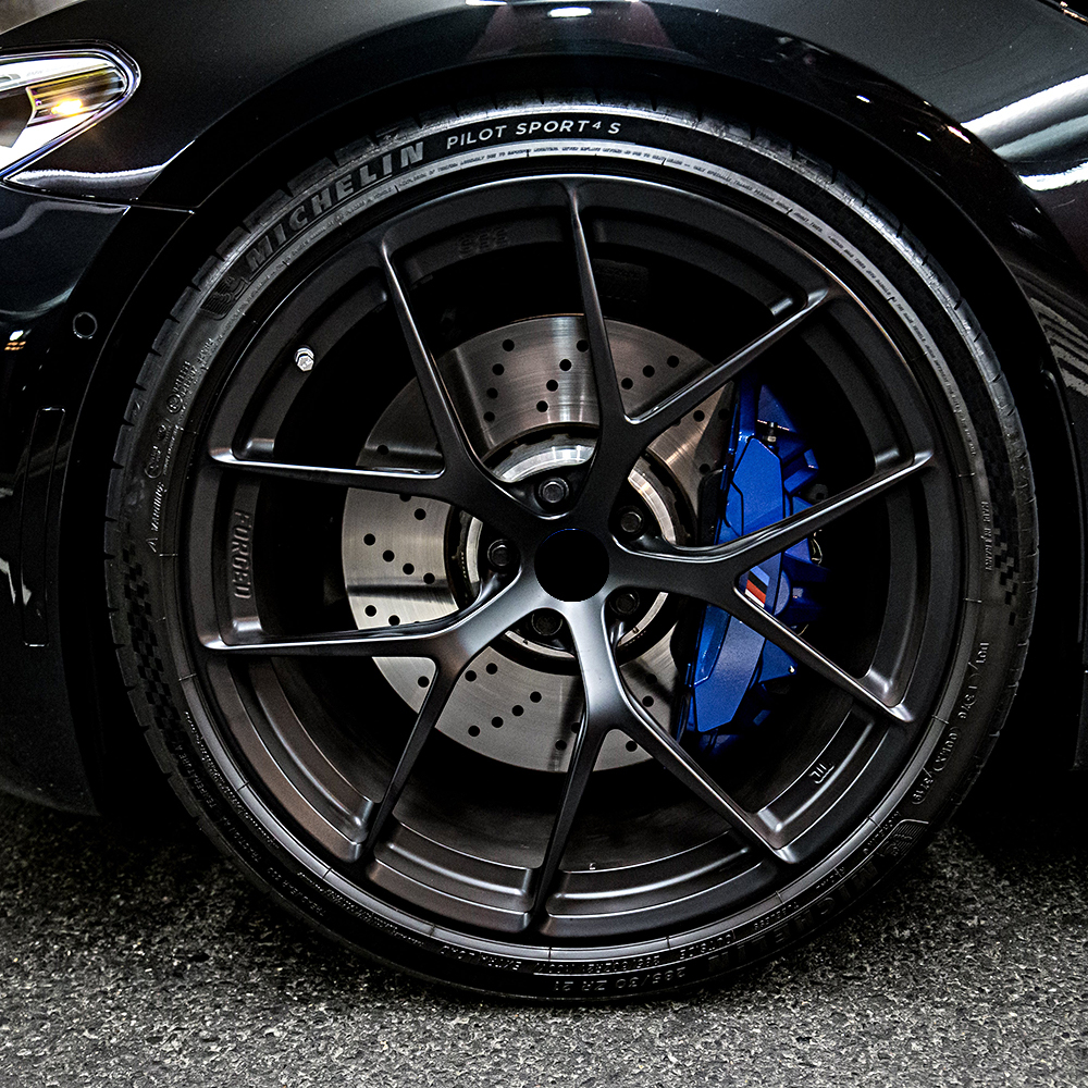 BBS RI-D Style Forged Wheel 1 Piece Design Customization By T6061-T6 Aluminum Alloy