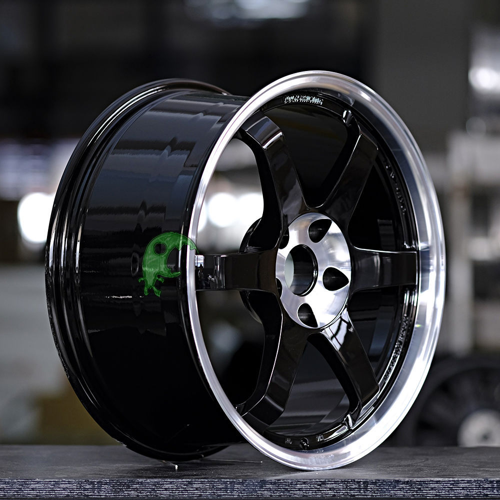 JDM Style Forged Wheel 1 Piece Design Customization By T6061-T6 Aluminum Alloy