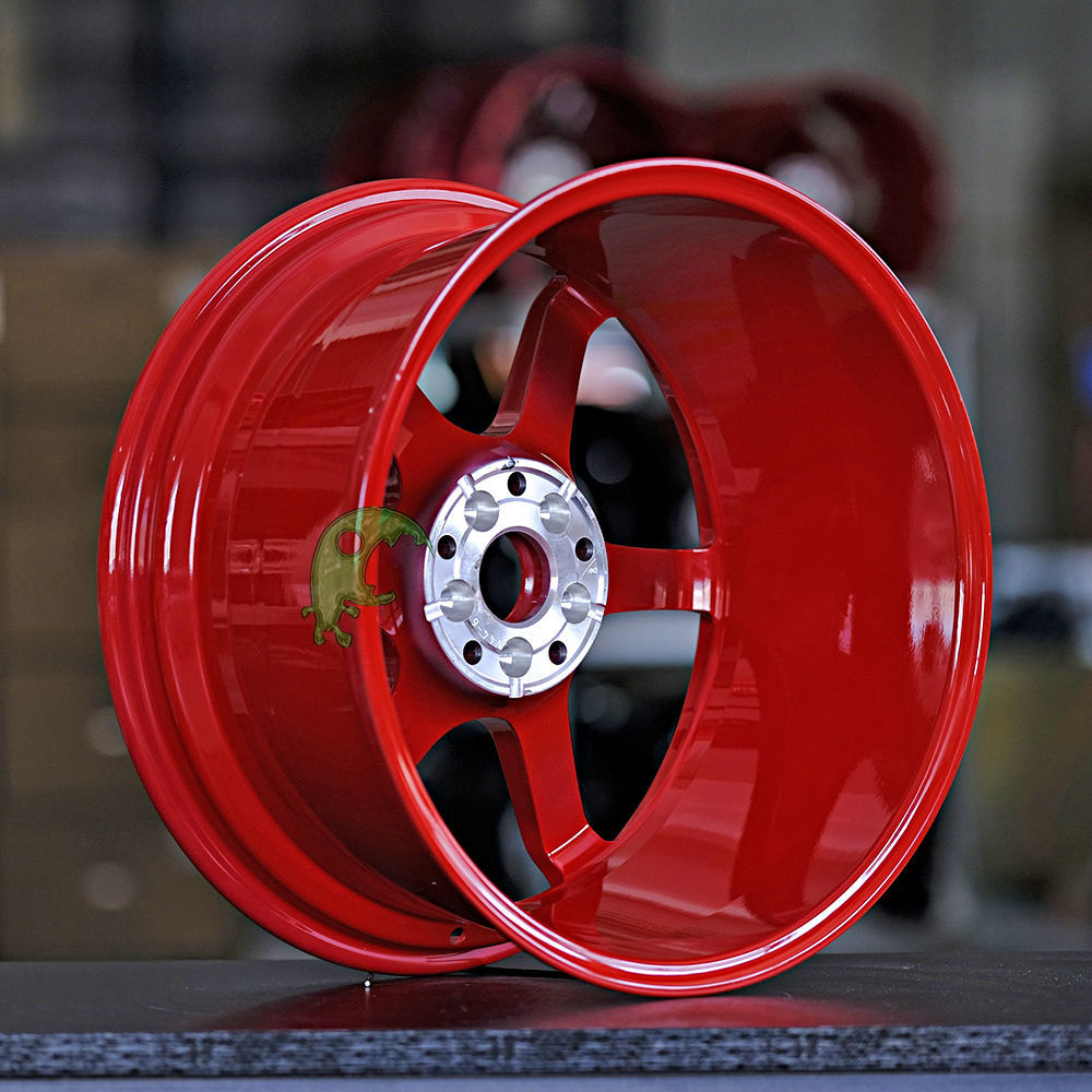 JDM Style Forged Wheel 1 Piece Design Customization By T6061-T6 Aluminum Alloy