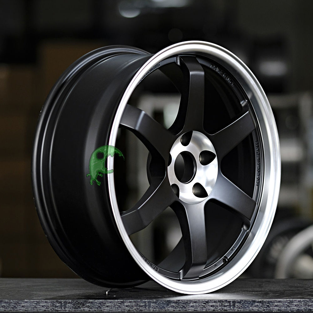 JDM Style Forged Wheel 1 Piece Design Customization By T6061-T6 Aluminum Alloy