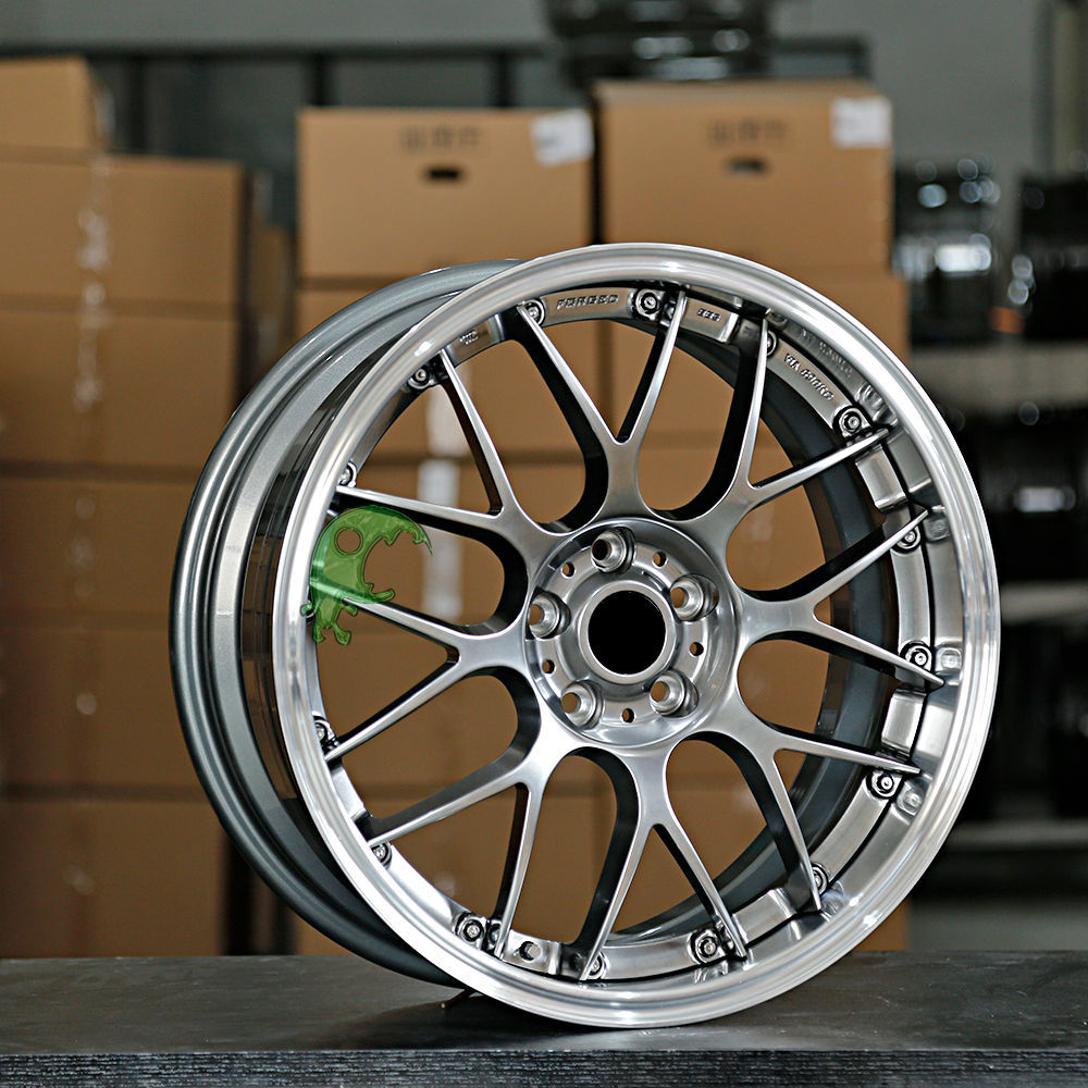 BBS Style Forged Wheel 1 Piece Design Customization By T6061-T6 Aluminum Alloy
