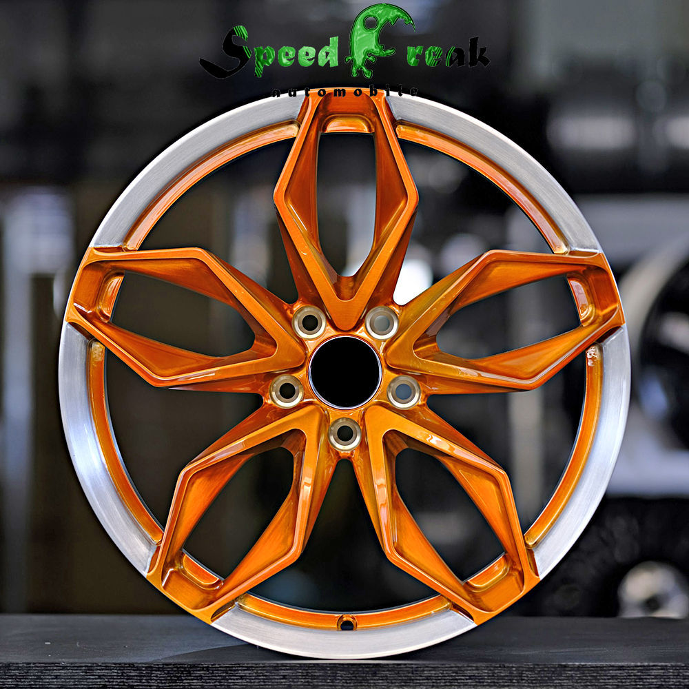 HRE Style Forged Wheel 1 Piece Design Customization By T6061-T6 Aluminum Alloy