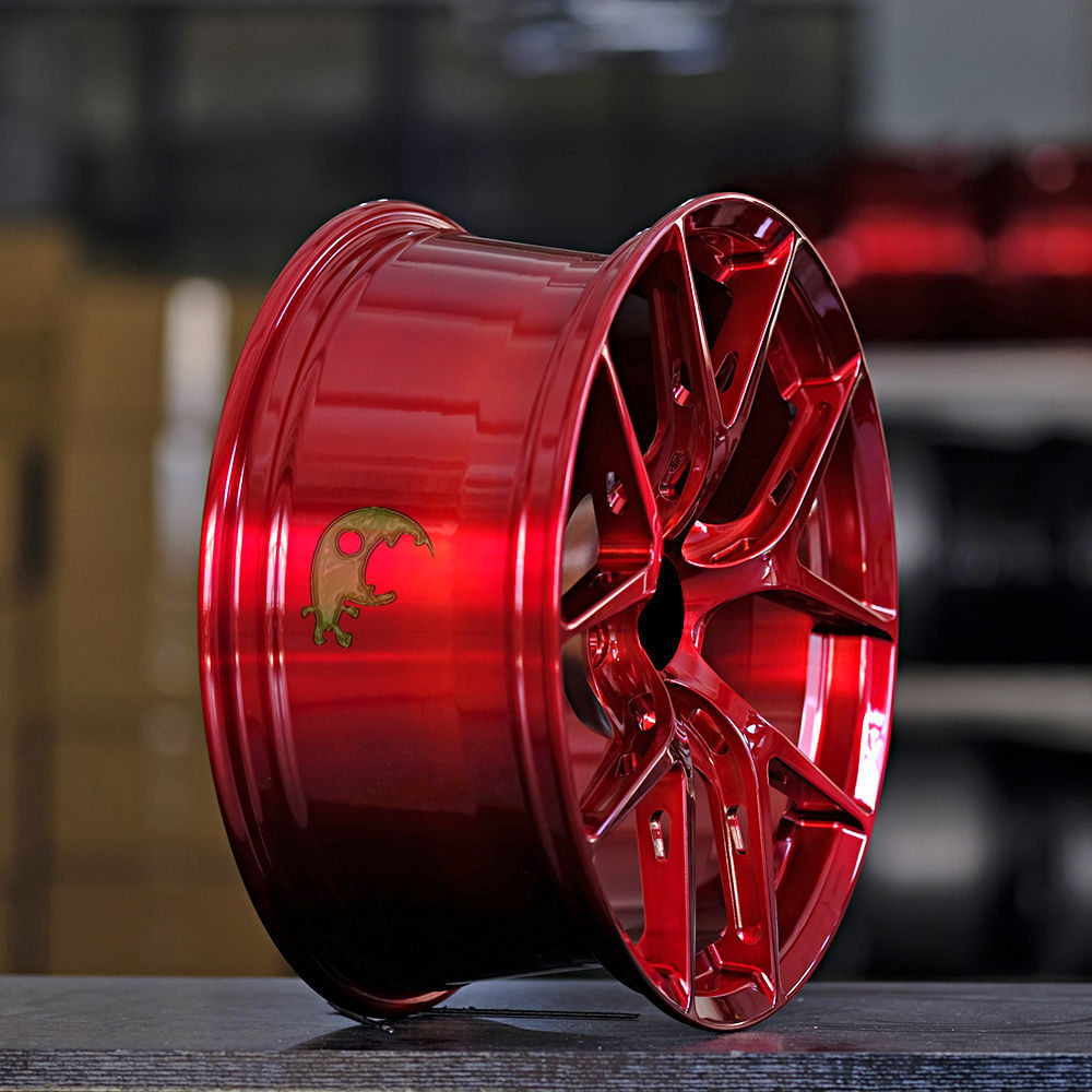 BBS Style Forged Wheel 1 Piece Design Customization By T6061-T6 Aluminum Alloy
