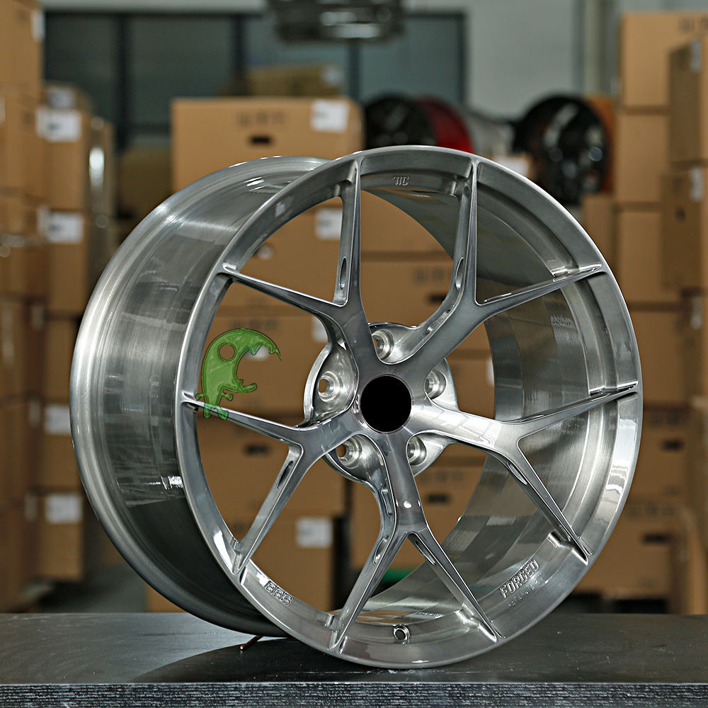 BBS Style Forged Wheel 1 Piece Design Customization By T6061-T6 Aluminum Alloy