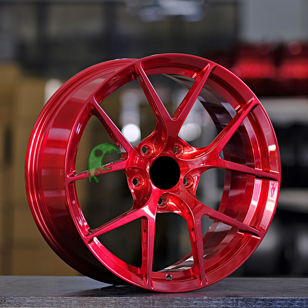 BBS Style Forged Wheel 1 Piece Design Customization By T6061-T6 Aluminum Alloy