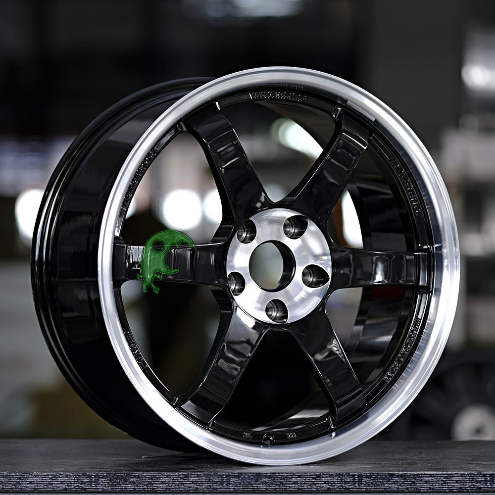 JDM Style Forged Wheel 1 Piece Design Customization By T6061-T6 Aluminum Alloy