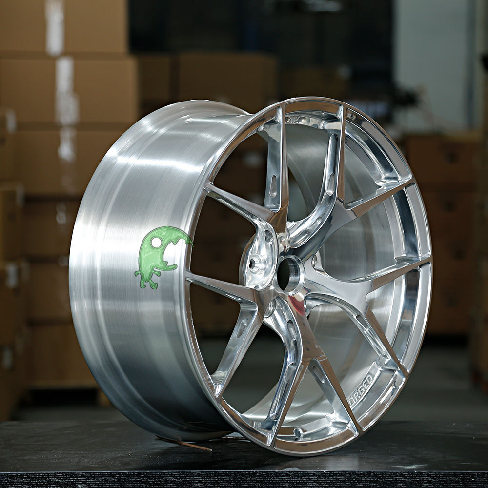 BBS Style Forged Wheel 1 Piece Design Customization By T6061-T6 Aluminum Alloy