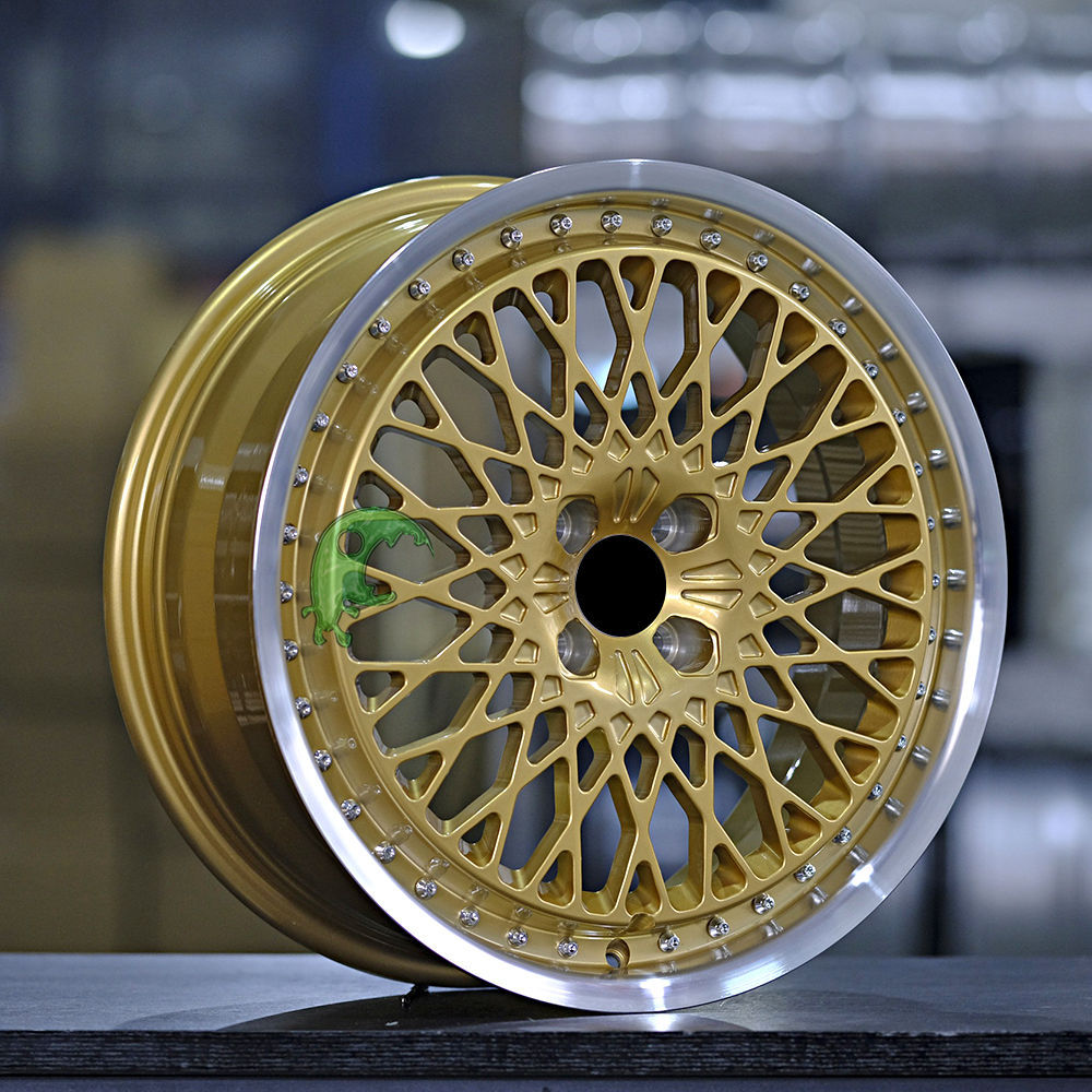 HRE Style Forged Wheel 2 Pieces Design Customization By T6061-T6 Aluminum Alloy