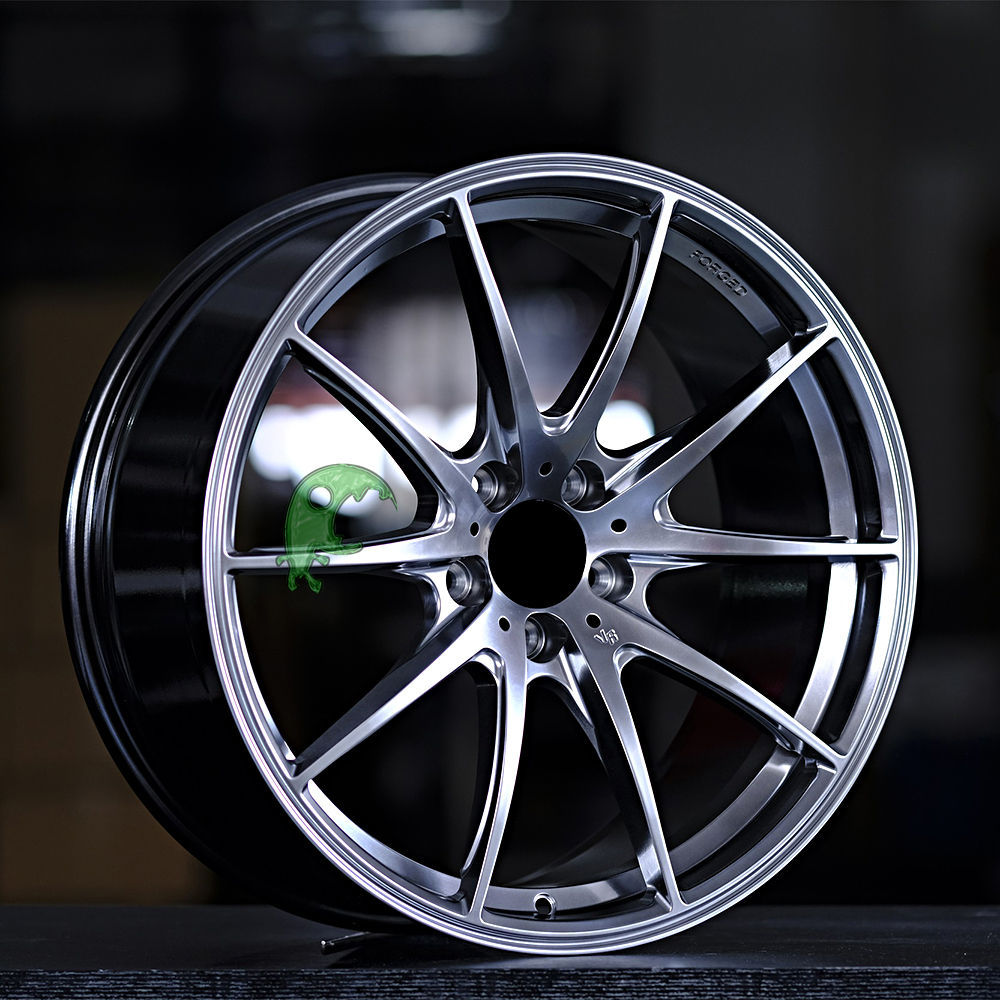 BBS Style Forged Wheel 1 Piece Design Customization By T6061-T6 Aluminum Alloy