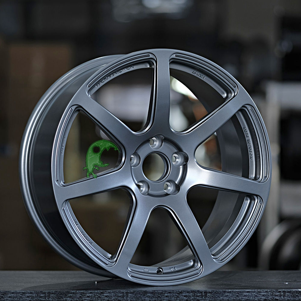 JDM Style Forged Wheel 1 Piece Design Customization By T6061-T6 Aluminum Alloy