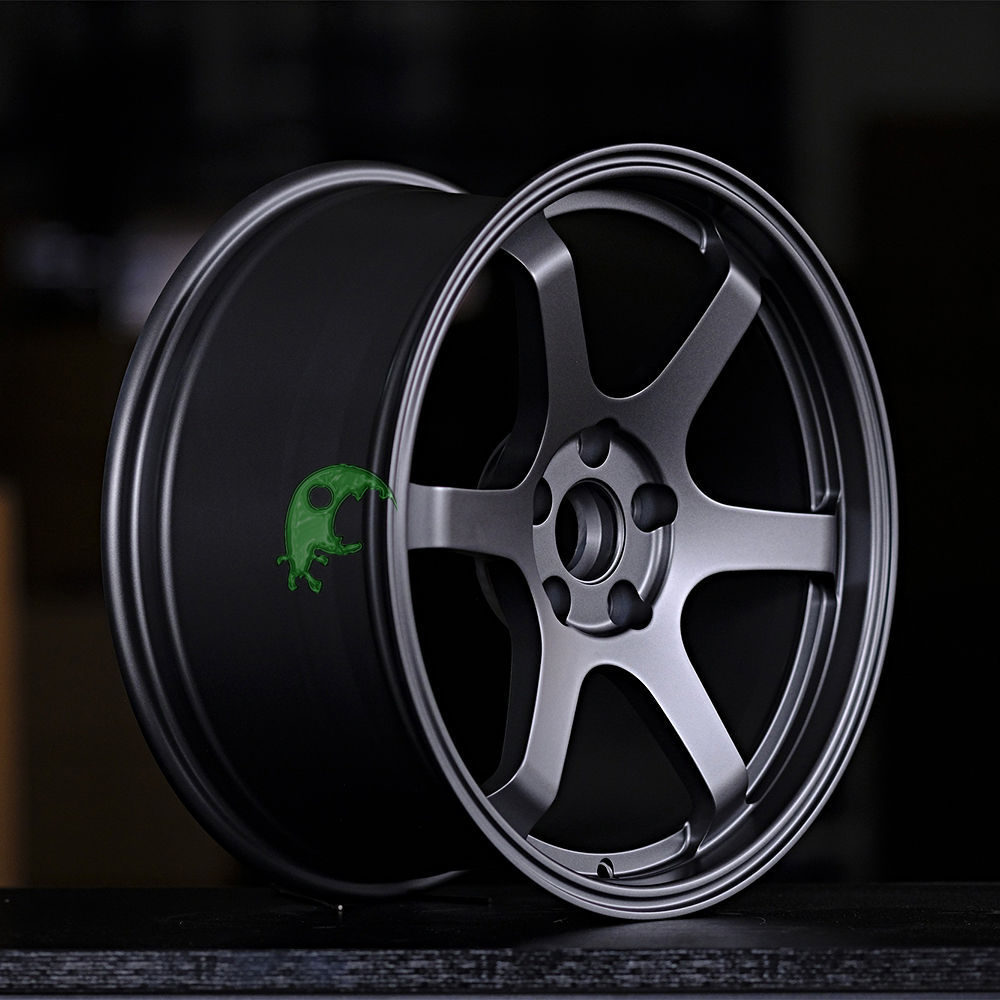 JDM Style Forged Wheel 1 Piece Design Customization By T6061-T6 Aluminum Alloy
