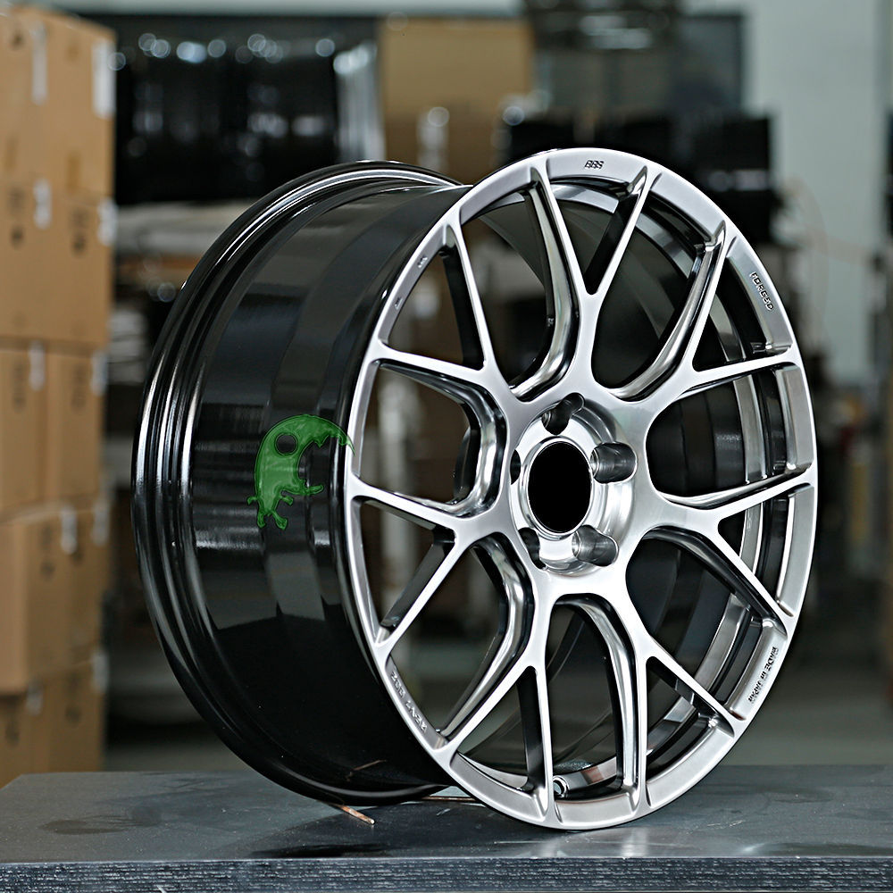 BBS Style Forged Wheel 1 Piece Design Customization By T6061-T6 Aluminum Alloy