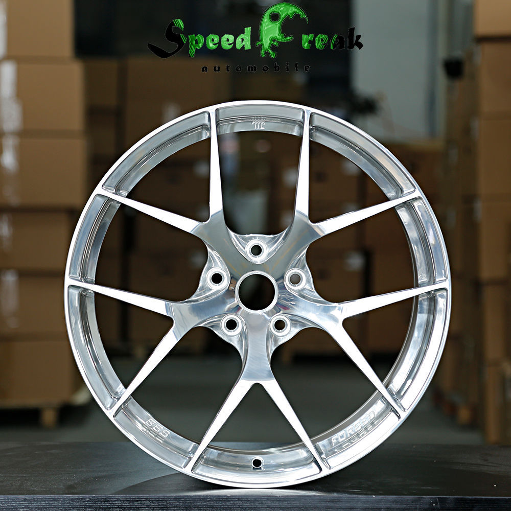 BBS Style Forged Wheel 1 Piece Design Customization By T6061-T6 Aluminum Alloy