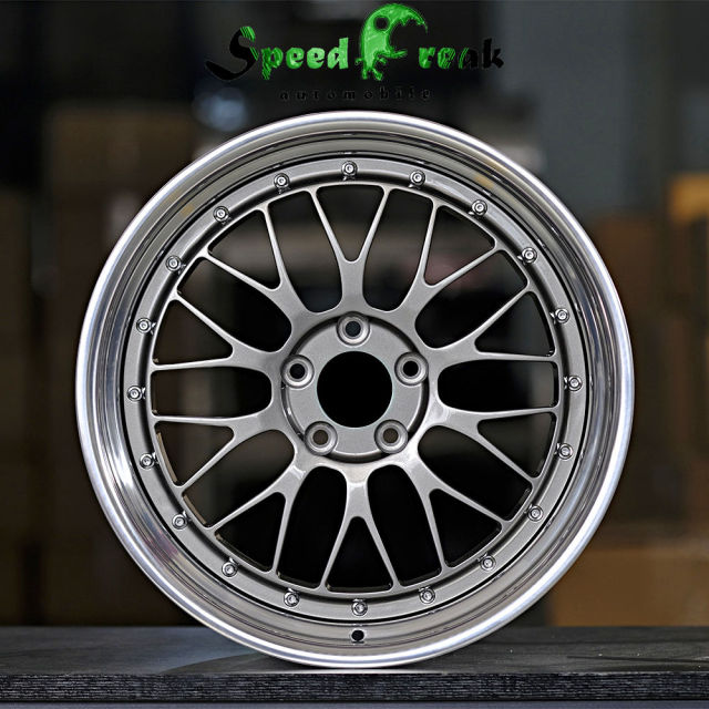 BBS Style Forged Wheel 2 Pieces Design Customization By T6061-T6 Aluminum Alloy