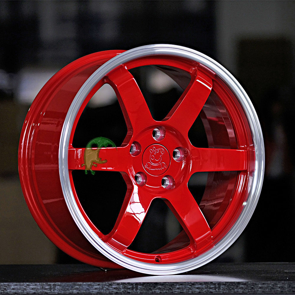 JDM Style Forged Wheel 1 Piece Design Customization By T6061-T6 Aluminum Alloy
