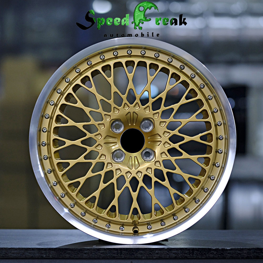 HRE Style Forged Wheel 2 Pieces Design Customization By T6061-T6 Aluminum Alloy