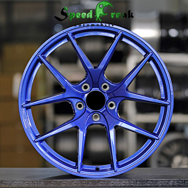 BBS Style Forged Wheel 1 Piece Design Customization By T6061-T6 Aluminum Alloy