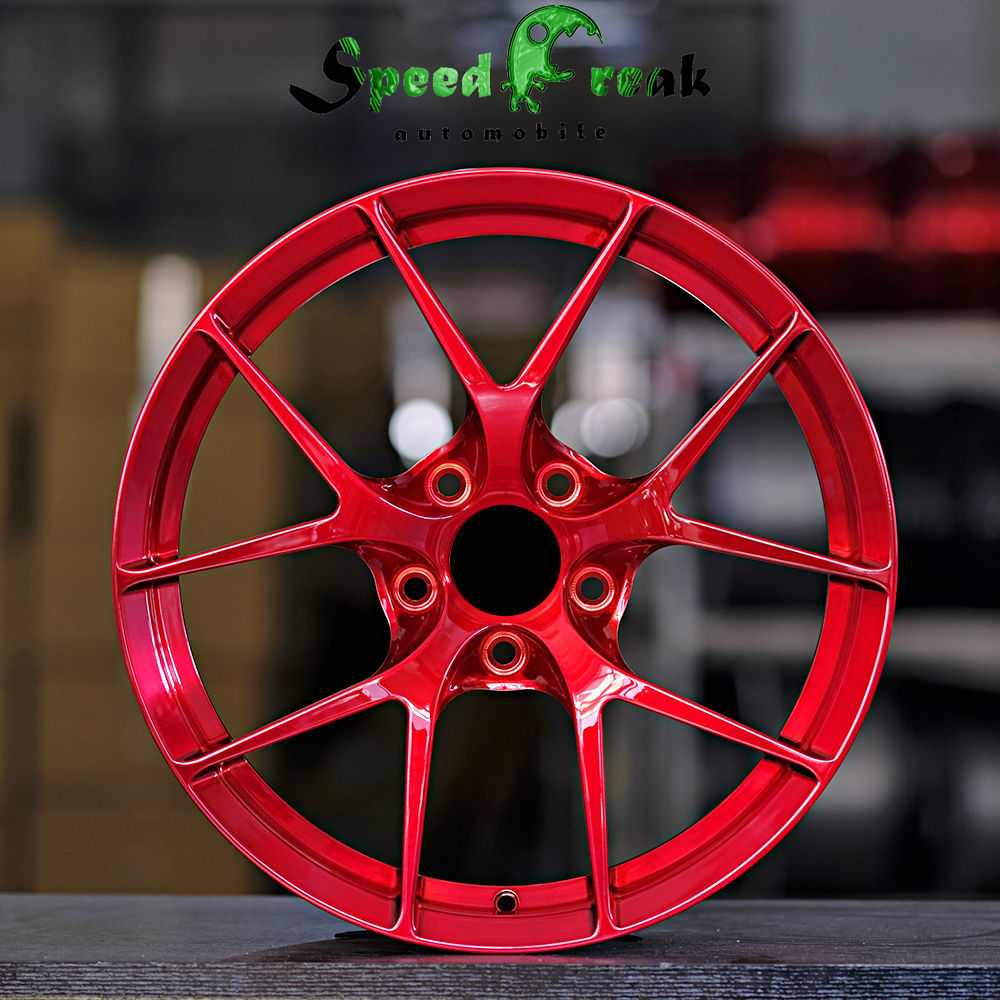 BBS Style Forged Wheel 1 Piece Design Customization By T6061-T6 Aluminum Alloy