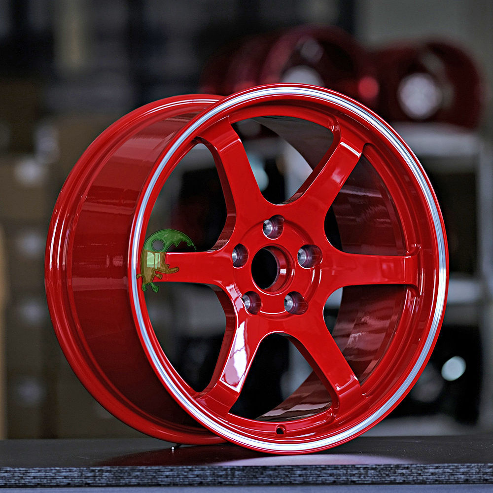 JDM Style Forged Wheel 1 Piece Design Customization By T6061-T6 Aluminum Alloy
