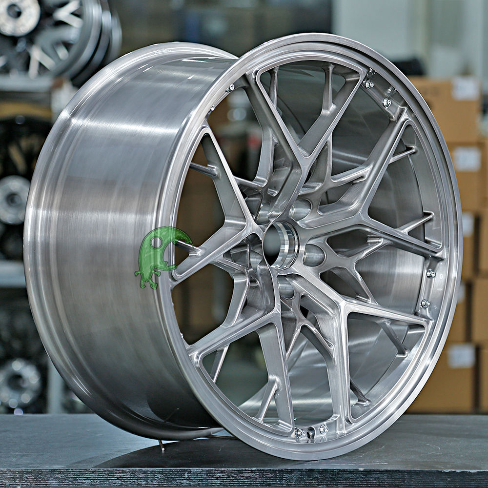 HRE Style Forged Wheel 1 Piece Design Customization By T6061-T6 Aluminum Alloy