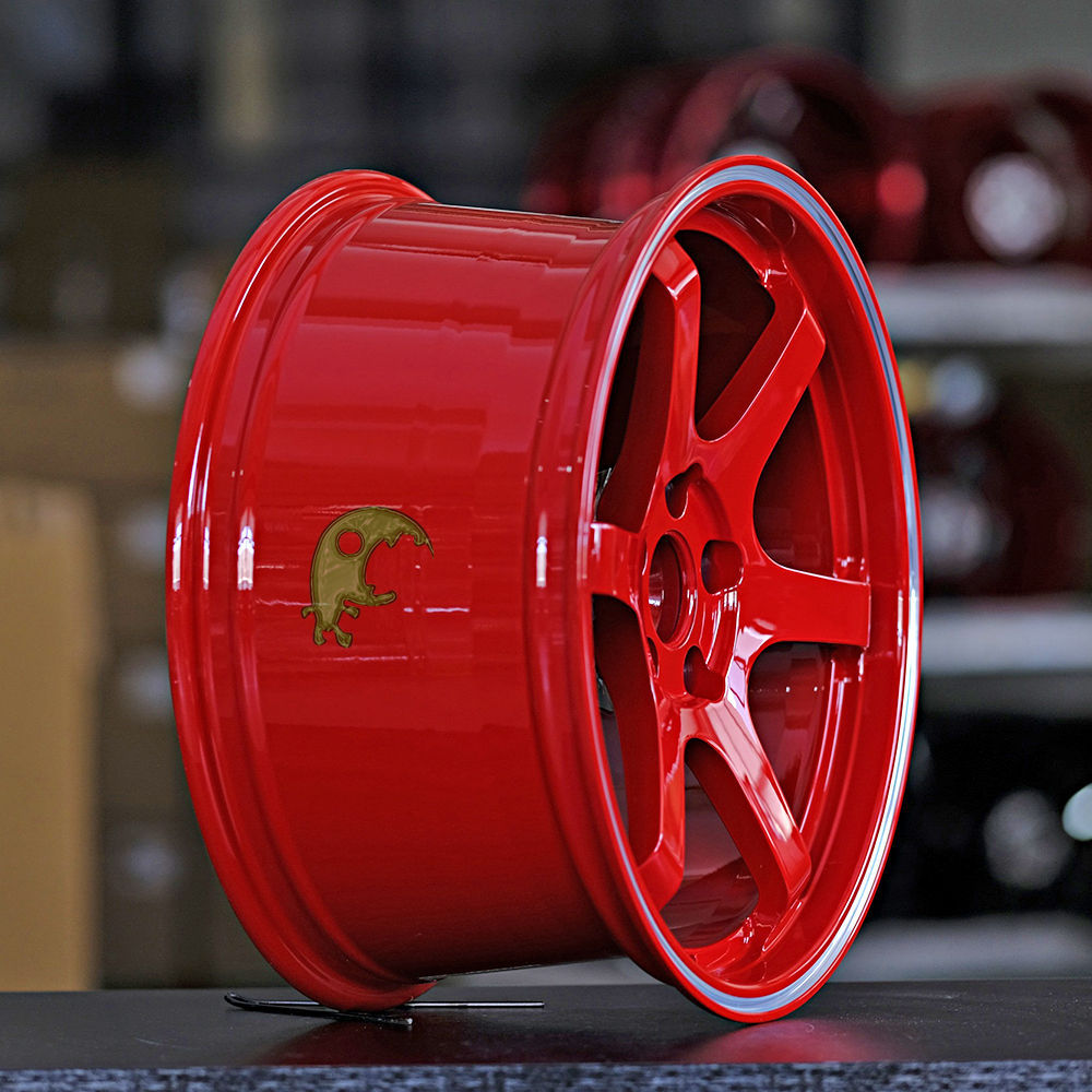 JDM Style Forged Wheel 1 Piece Design Customization By T6061-T6 Aluminum Alloy