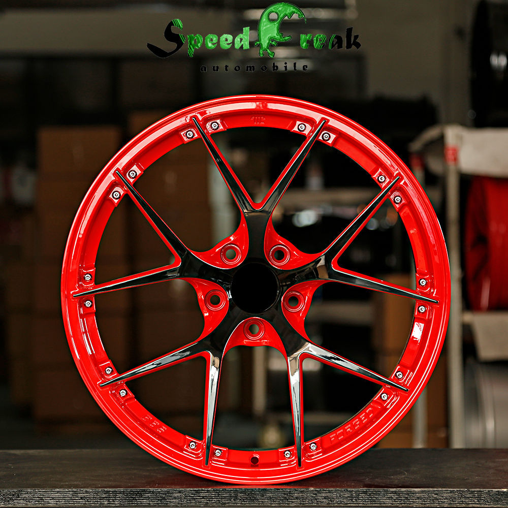 BBS Style Forged Wheel 1 Piece Design Customization By T6061-T6 Aluminum Alloy