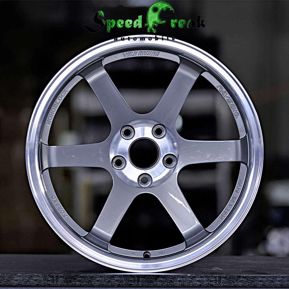 JDM Style Forged Wheel 1 Piece Design Customization By T6061-T6 Aluminum Alloy