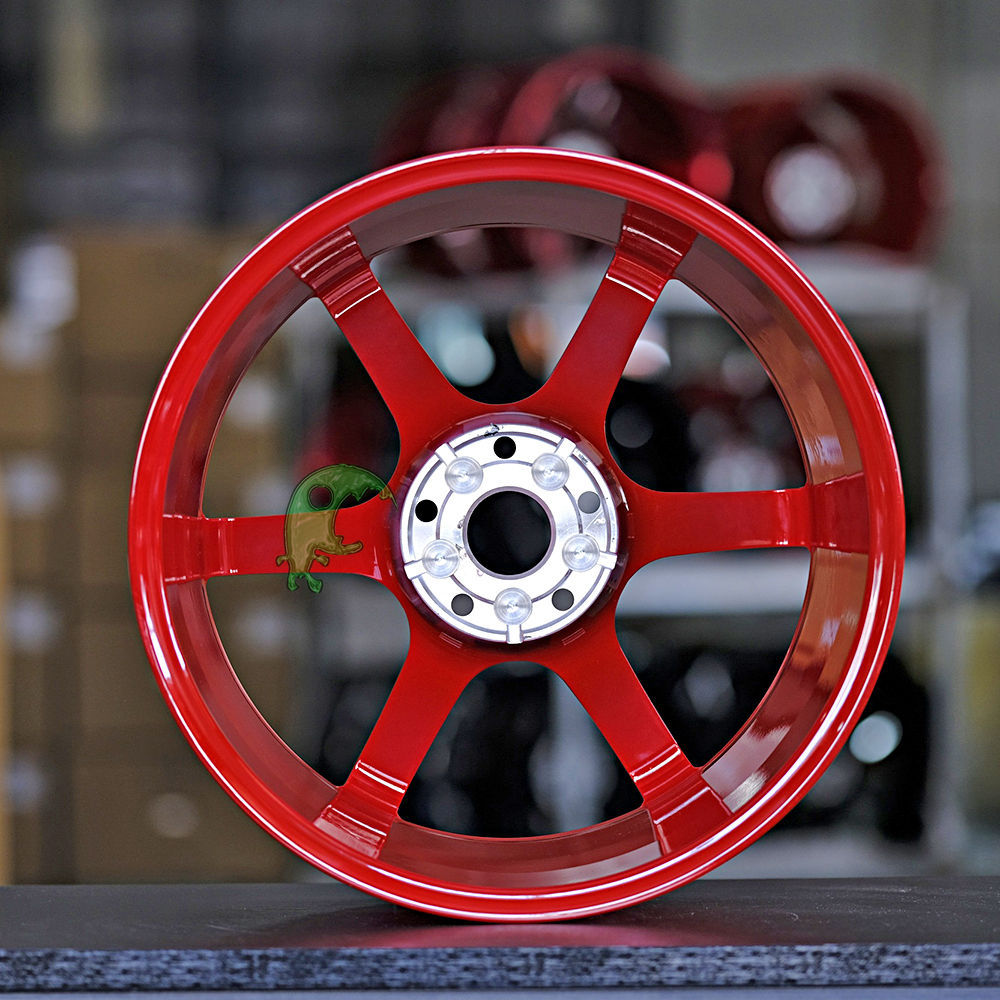 JDM Style Forged Wheel 1 Piece Design Customization By T6061-T6 Aluminum Alloy